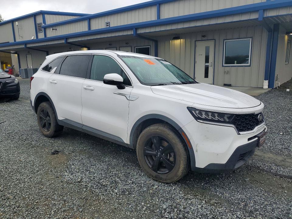 2021 Kia Sorento VIN 5XYRGDLC9MG031893 COPART salvage auction — FRONT END, Nc - Salvage Certificate Of Title, sold $6,200 on 2026-07-09 (photo 4)