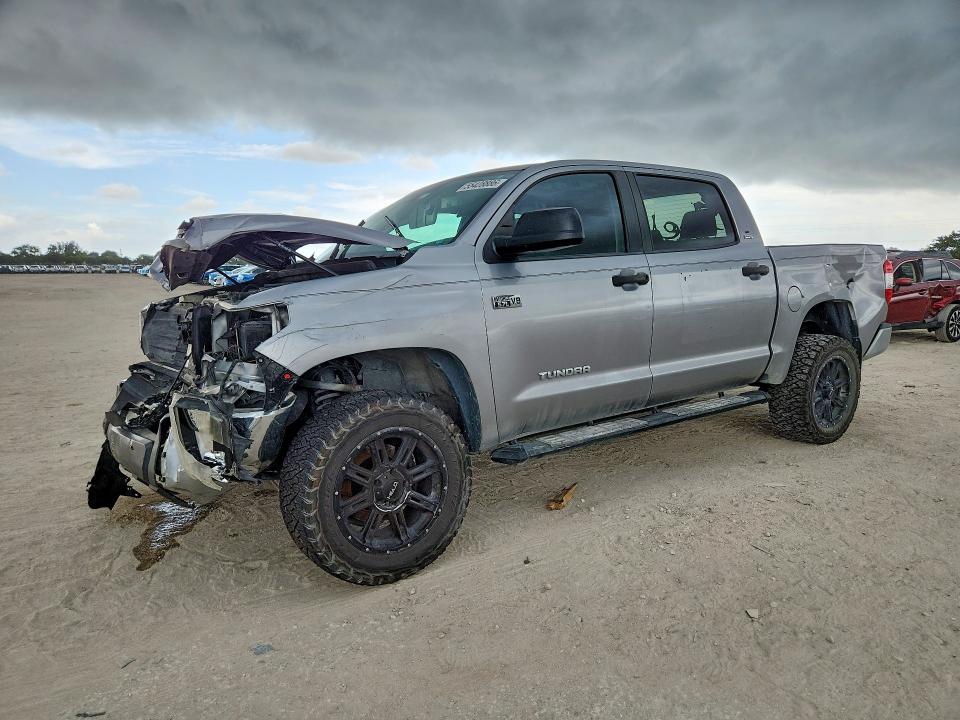 2020 Toyota Tundra VIN 5TFEY5F19LX263000 COPART salvage auction — FRONT END, Fl - Certificate Of Destruction, sold $3,100 on 2026-07-28 (photo 1)