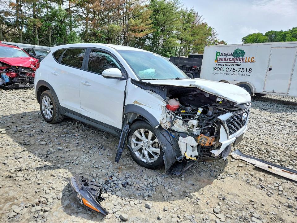 2021 Hyundai Tucson VIN KM8J2CA42MU369180 COPART salvage auction — FRONT END, Nj - Cert Of Title-Salvage, sold $2,100 on 2026-07-27 (photo 4)