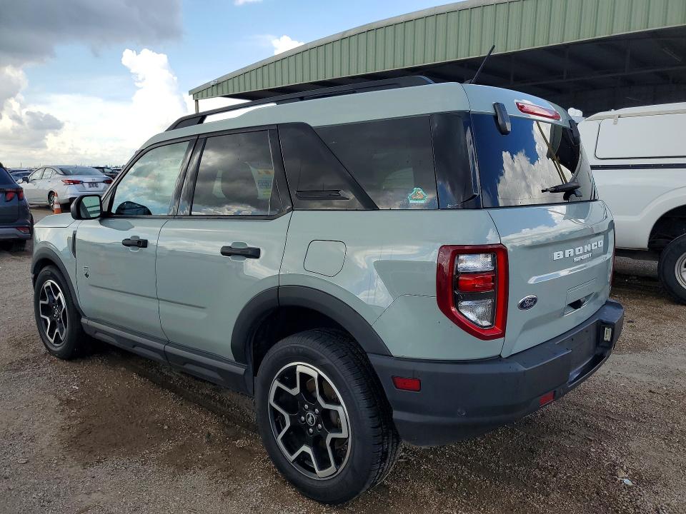 2021 Ford Bronco sport VIN 3FMCR9B62MRA52529 COPART salvage auction — FRONT END, Tx - Certificate Of Title, sold $13,100 on 2026-07-02 (photo 2)