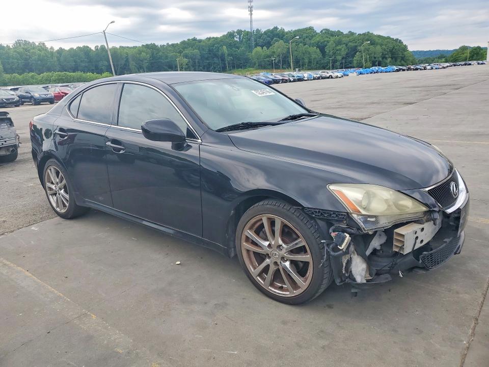 2007 Lexus Is VIN JTHBK262375049549 COPART salvage auction — FRONT END, In - Cert Of Title-Salvage Title, sold $1,300 on 2026-07-23 (photo 4)