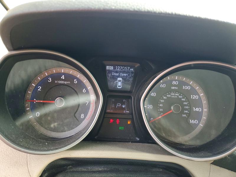 2013 Hyundai VIN KMHD35LE4DU088333 COPART salvage auction — FRONT END, Fl - Cert Of Title Slvg Rebuildable, sold $825 on 2026-07-15 (photo 9)