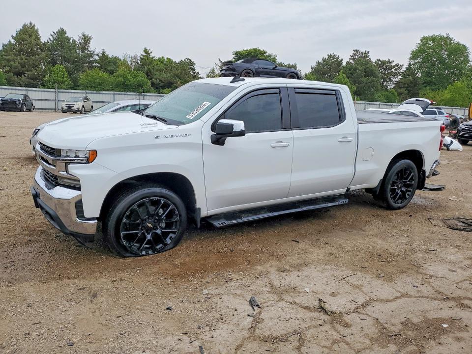 2021 Chevrolet Silverado VIN 1GCUYDETXMZ183333 COPART salvage auction — SIDE, Il - Salvage Certificate, sold $13,000 on 2026-07-09 (photo 1)