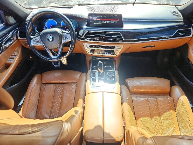 2016 BMW 7er VIN WBA7F2C58GG415971 COPART salvage auction — SIDE, Nj - Cert Of Title-Salvage, sold $7,600 on 2026-07-31 (photo 8)