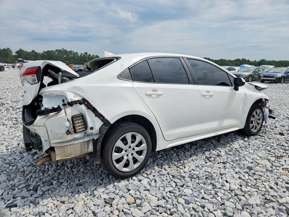 2021 Toyota Corolla VIN 5YFEPMAE8MP243831 COPART salvage auction — ALL OVER, Ga - Cert Of Title-Salvage, sold $1,150 on 2026-07-07 (photo 3)