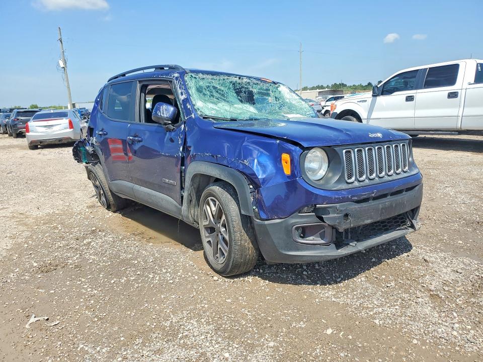 2017 Jeep VIN ZACCJABB3HPF13201 COPART salvage auction — REAR END, Tx - Salvage Vehicle Title, sold $725 on 2026-07-06 (photo 4)