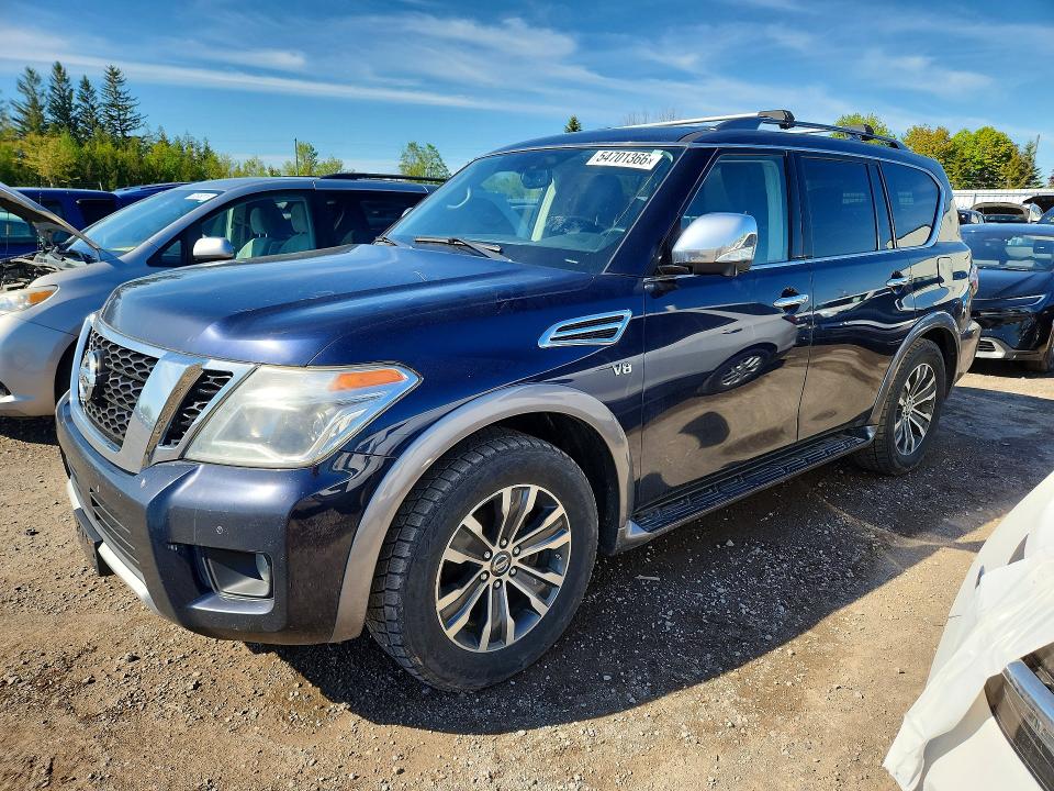 2018 Nissan VIN JN8AY2NC4J9550203 COPART salvage auction — NORMAL WEAR, On - Permit No Brand - Fit, sold $7,300 on 2026-07-29 (photo 1)