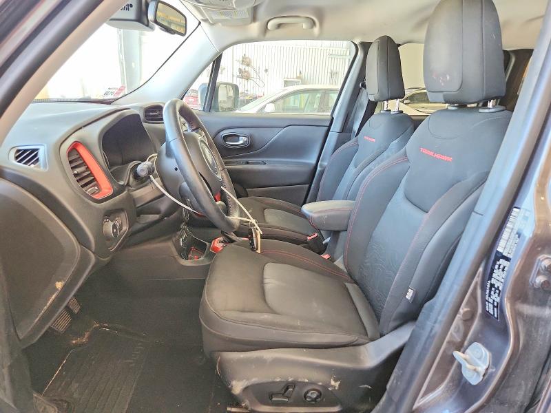 2017 Jeep Renegade VIN ZACCJBCB2HPG11284 COPART salvage auction — FRONT END, Ne - Cert Of Title-Salvage, sold $625 on 2026-08-18 (photo 7)