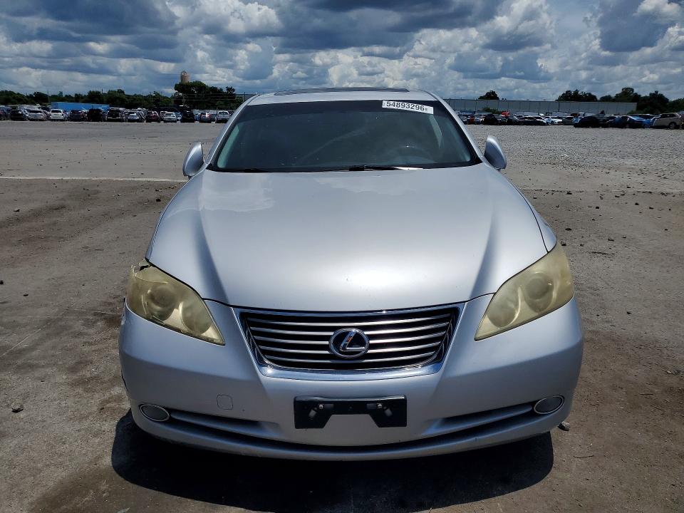 2007 Lexus Es 350 VIN JTHBJ46G672054434 COPART salvage auction — FRONT END, Fl - Cert Of Title Slvg Rebuildable, sold $700 on 2026-07-08 (photo 5)