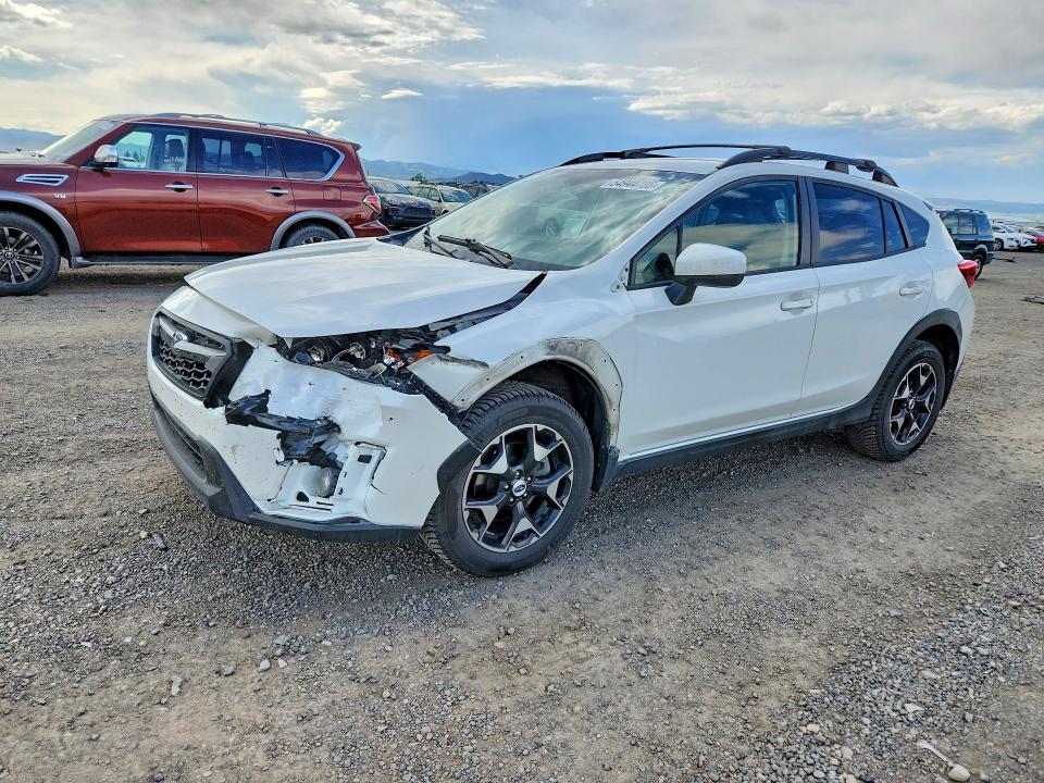 2018 Subaru Xv VIN JF2GTADC1JH240534 COPART salvage auction — FRONT END, Mt - Salvage Certificate Of A Vehic, sold $4,350 on 2026-07-07 (photo 1)