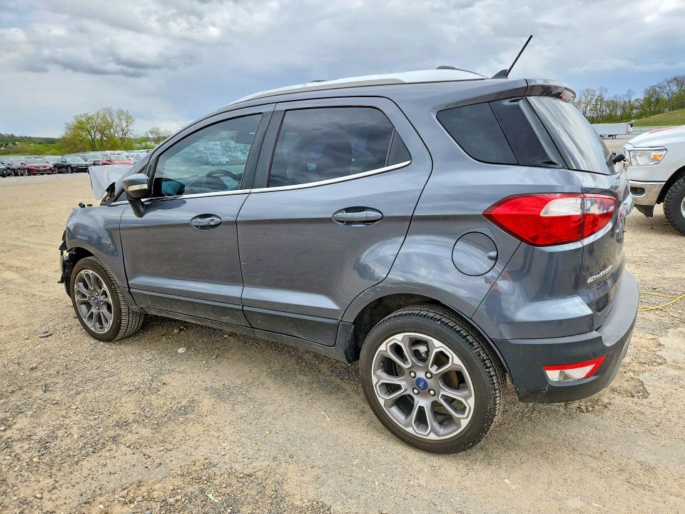 2021 Ford Ecosport VIN MAJ3S2KE1MC439570 COPART salvage auction — FRONT END, Salvage Title, sold $875 on 2026-07-14 (photo 2)