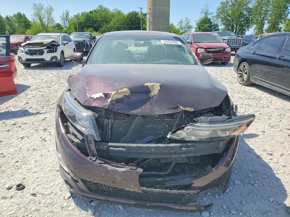 2014 Kia Optima VIN 5XXGM4A71EG281186 COPART salvage auction — FRONT END, Il - Salvage Certificate, sold $525 on 2026-07-16 (photo 5)