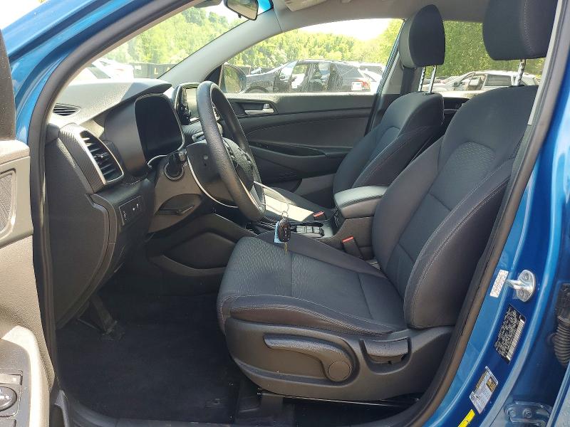 2020 Hyundai Tucson VIN KM8J23A4XLU190951 COPART salvage auction — REAR END, Tx - Salvage Vehicle Title, sold $3,800 on 2026-07-09 (photo 7)