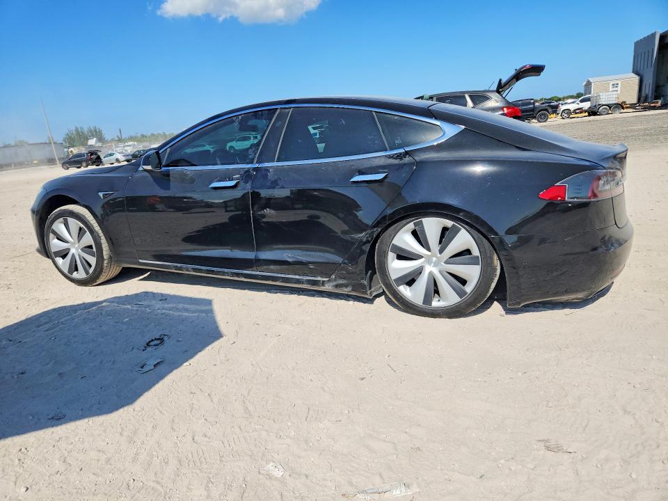 2021 Tesla Model s VIN 5YJSA1E29MF425715 COPART salvage auction — SIDE, Fl - Certificate Of Destruction, sold $8,300 on 2026-07-09 (photo 2)