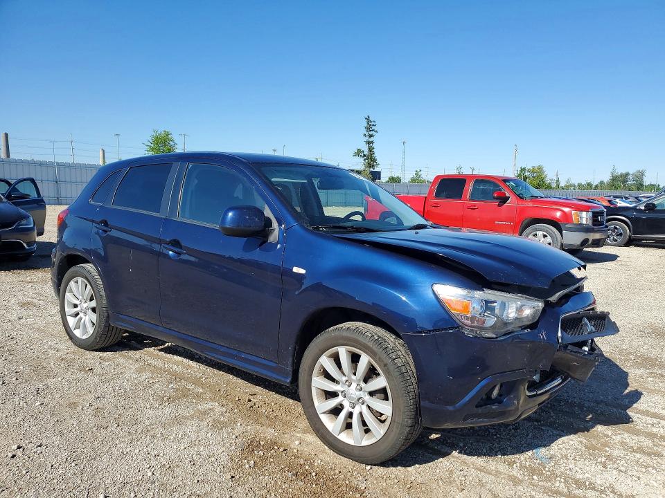 2011 Mitsubishi Outlander sport VIN JA4AP4AU9BZ008762 COPART salvage auction — FRONT END, Ia - Cert Of Title-Salvage Title, sold $950 on 2026-07-08 (photo 4)