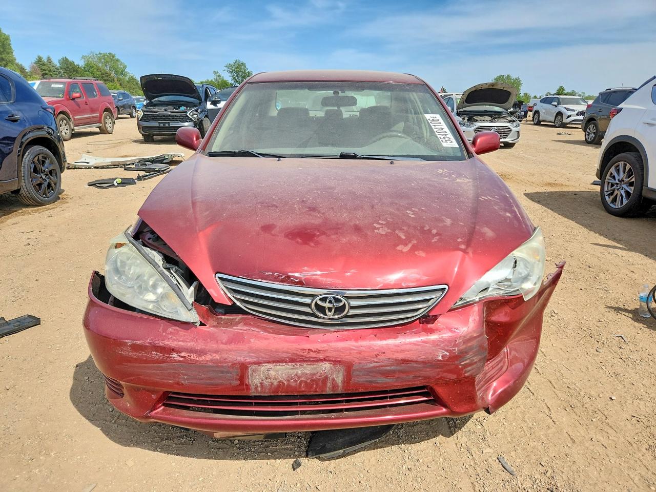 2006 Toyota Camry VIN 4T1BE32K56U154923 COPART salvage auction — Front End, IL - SALVAGE CERTIFICATE, sold $1,400 on 2026-07-02 (photo 5)
