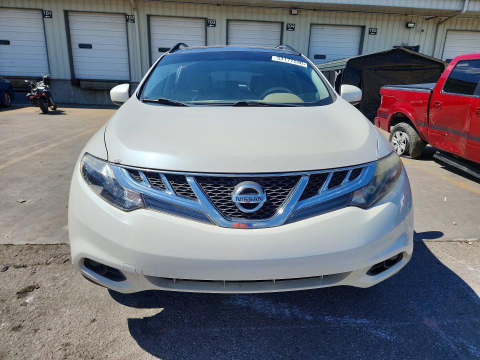 2014 Nissan Murano VIN JN8AZ1MW7EW512653 COPART salvage auction — SIDE, Ky - Cert Of Title-Salvage, sold $1,350 on 2026-07-27 (photo 5)