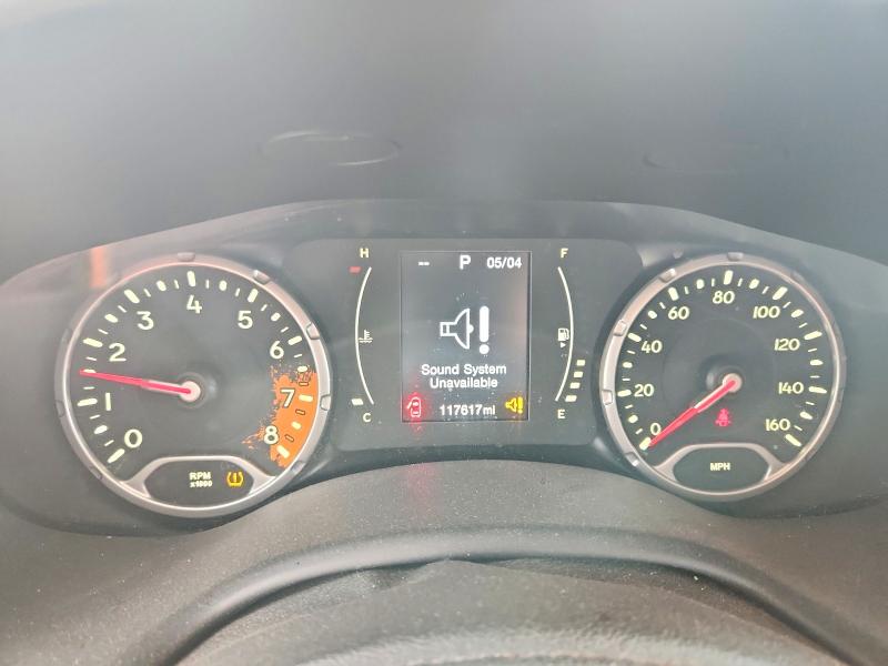 2015 Jeep Renegade VIN ZACCJABT7FPC27244 COPART salvage auction — FRONT END, Tx - Salvage Vehicle Title, sold $875 on 2026-07-31 (photo 9)