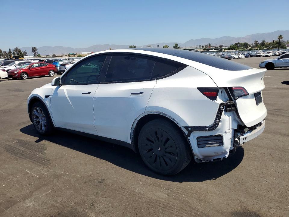 2023 Tesla VIN 7SAYGDEE4PF852893 COPART salvage auction — REAR END, Ca - Salvage Certificate, sold $14,600 on 2026-07-15 (photo 2)
