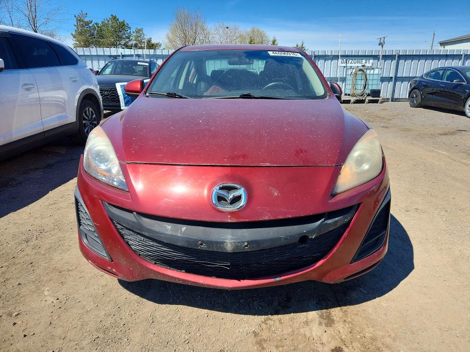 2011 Mazda 3 VIN JM1BL1UF8B1466227 COPART salvage auction — REAR END, On - Permit Rebuilt - Unfit, sold $400 on 2026-07-07 (photo 5)