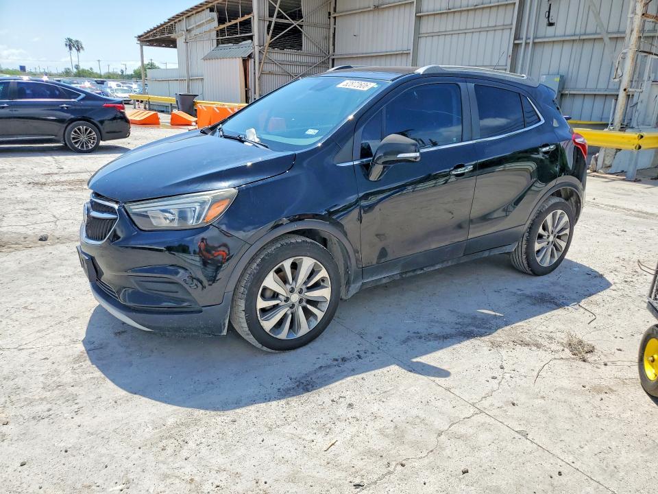 2019 Buick Encore VIN KL4CJASB1KB783880 COPART salvage auction — FRONT END, Tx - Salvage Vehicle Title, sold $2,600 on 2026-07-07 (photo 1)
