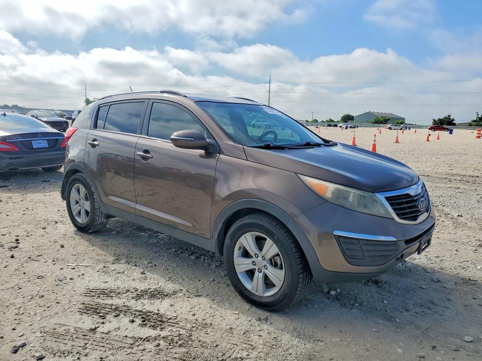 2012 Kia Sportage VIN KNDPB3A26C7311387 COPART salvage auction — MECHANICAL, Tx - Certificate Of Title, sold $1,400 on 2026-07-02 (photo 4)
