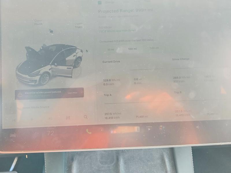 2023 Tesla Model 3 VIN 5YJ3E1EA9PF616085 COPART salvage auction — SIDE, Nc - Salvage Certificate Of Title, sold $7,000 on 2026-07-27 (photo 9)