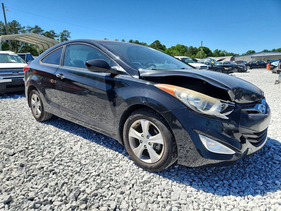 2013 Hyundai Elantra VIN KMHDH6AE5DU014123 COPART salvage auction — FRONT END, Ga - Cert Of Title-Salvage, sold $925 on 2026-07-07 (photo 4)