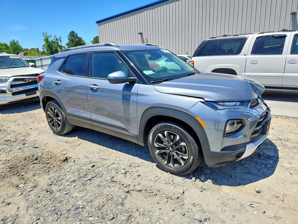 2022 Chevrolet Trailblazer VIN KL79MPSL6NB011265 COPART salvage auction — FRONT END, GA - CERT OF TITLE-SALVAGE, sold $2,700 on 2026-07-02 (photo 4)