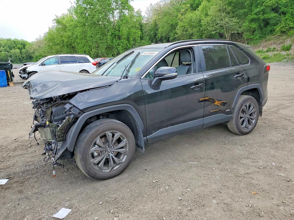 2024 Toyota Rav 4 VIN 2T3B6RFV4RW073492 COPART salvage auction — FRONT END, Ny - Mv-907A Salvage Certificate, sold $8,100 on 2026-07-09 (photo 1)