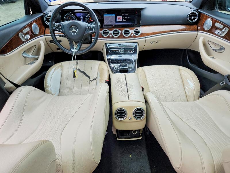 2017 Mercedes-benz E-klasse VIN WDDZF4KB9HA208109 COPART salvage auction — FRONT END, Tx - Salvage Vehicle Title, sold $4,750 on 2026-07-21 (photo 8)