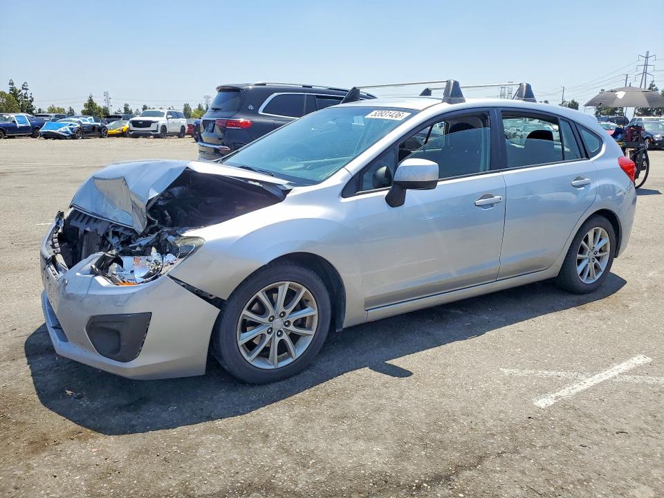 2012 Subaru VIN JF1GPAC67CH222465 COPART salvage auction — FRONT END, Ca - Salvage Certificate, sold $800 on 2026-07-16 (photo 1)