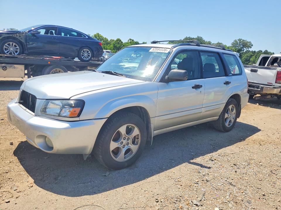 2003 Subaru Forester VIN JF1SG65633H734163 COPART salvage auction — FRONT END, MS - CERT OF TITLE-SALVAGED, sold $250 on 2026-07-10 (photo 1)