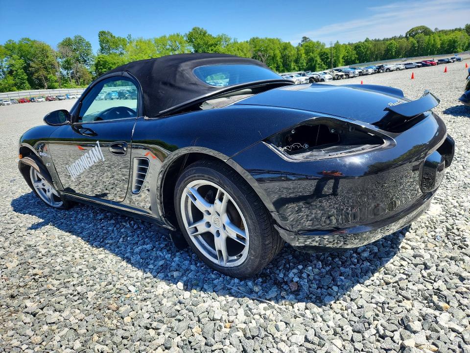 2005 Porsche Boxster VIN WP0CA29885U712531 COPART salvage auction — FRONT END, Nc - Salvage Certificate Of Title, sold $3,700 on 2026-07-15 (photo 2)