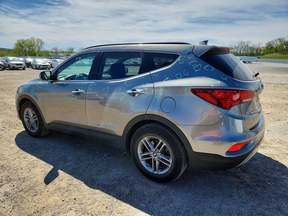 2017 Hyundai VIN 5XYZU3LB5HG390240 COPART salvage auction — HAIL, Wi - Junked Vehicle Bill Of Sale, sold $2,100 on 2026-07-07 (photo 2)