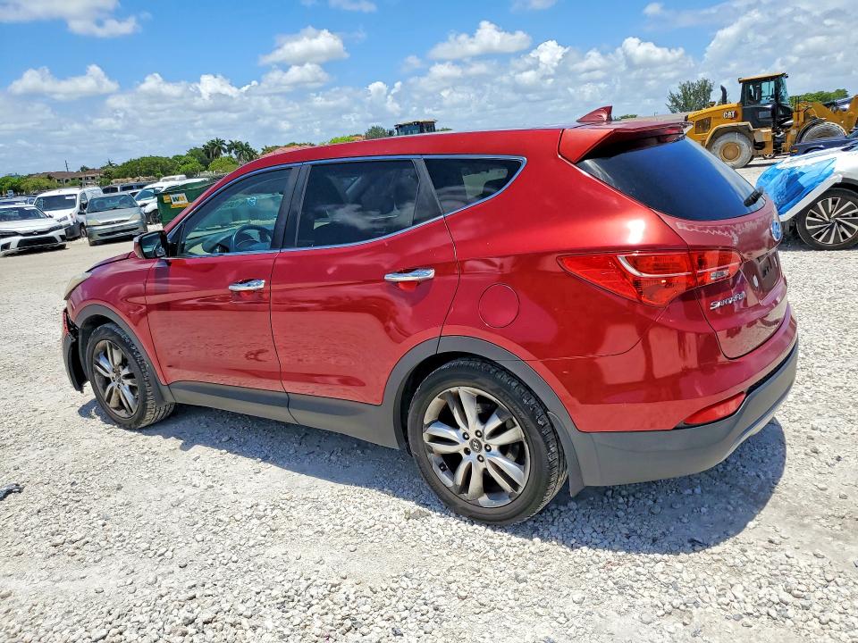 2013 Hyundai Santa fe VIN 5XYZW3LA9DG066669 COPART salvage auction — FRONT END, Fl - Cert Of Title Slvg Rebuildable, sold $1,850 on 2026-07-31 (photo 2)
