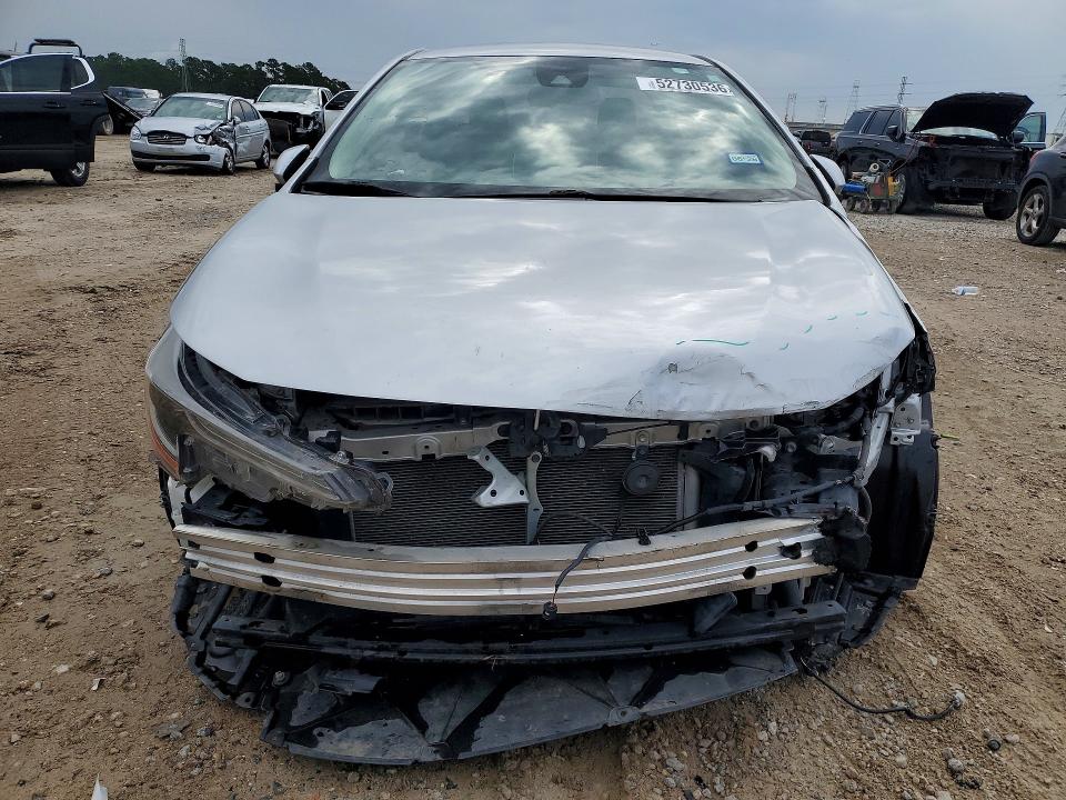 2021 Toyota Corolla VIN JTDEPMAE1MJ141548 COPART salvage auction — FRONT END, Tx - Salvage Vehicle Title, sold $4,200 on 2026-07-10 (photo 5)