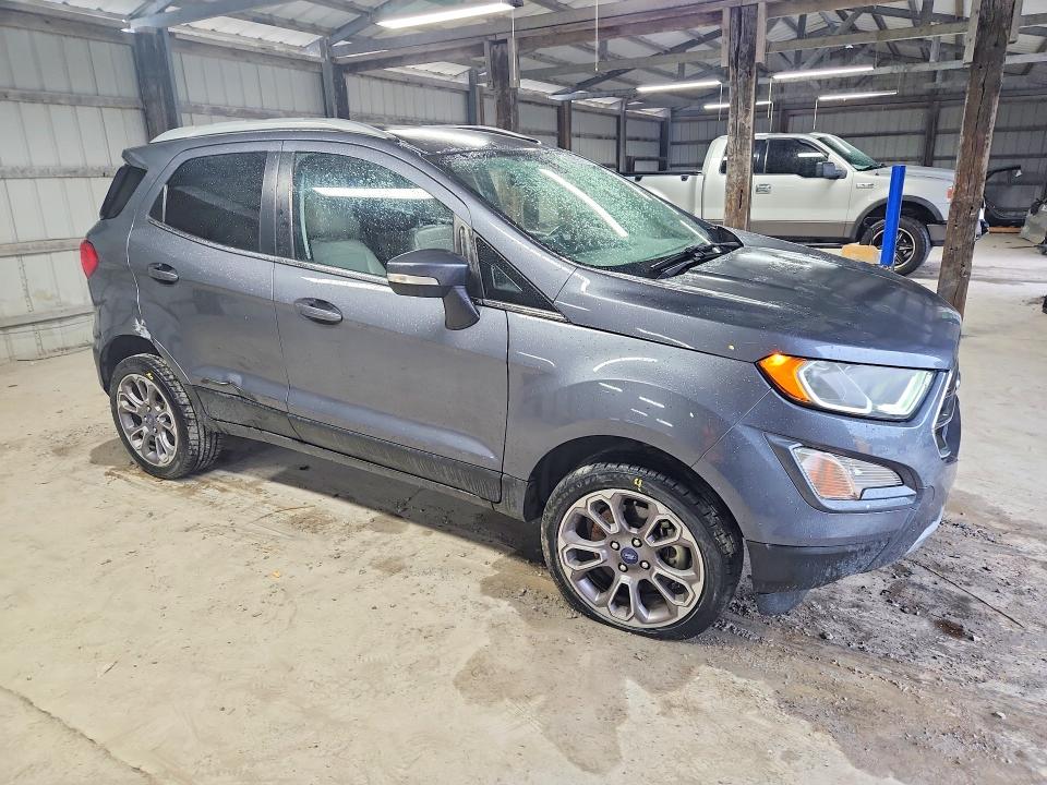 2021 Ford Ecosport VIN MAJ6S3KL2MC403291 COPART salvage auction — FRONT END, Tn - Salvage Certificate, sold $175 on 2026-07-21 (photo 4)