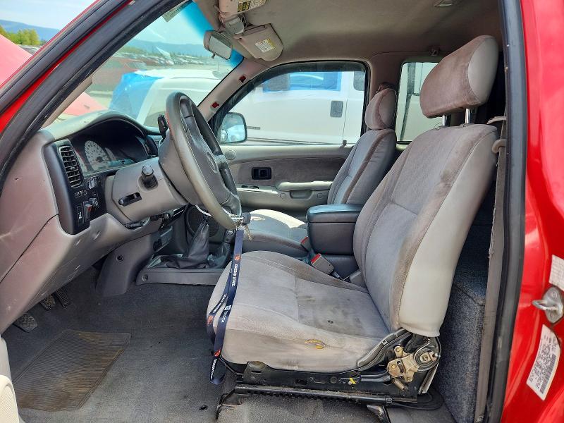 2002 Toyota Tacoma VIN 5TEWN72N72Z892540 COPART salvage auction — FRONT END, Or - Salvage Title Certificate, sold $4,000 on 2026-07-07 (photo 7)