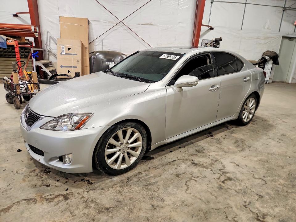 2009 Lexus Is 250 VIN JTHCK262795032471 COPART salvage auction — UNDERCARRIAGE, Vt - Certificate Of Title, sold $800 on 2026-07-27 (photo 1)