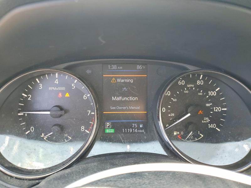 2019 Nissan Rogue VIN KNMAT2MV7KP505377 COPART salvage auction — HAIL, Oh - Cert Of Title-Salvage, sold $2,250 on 2026-07-06 (photo 9)