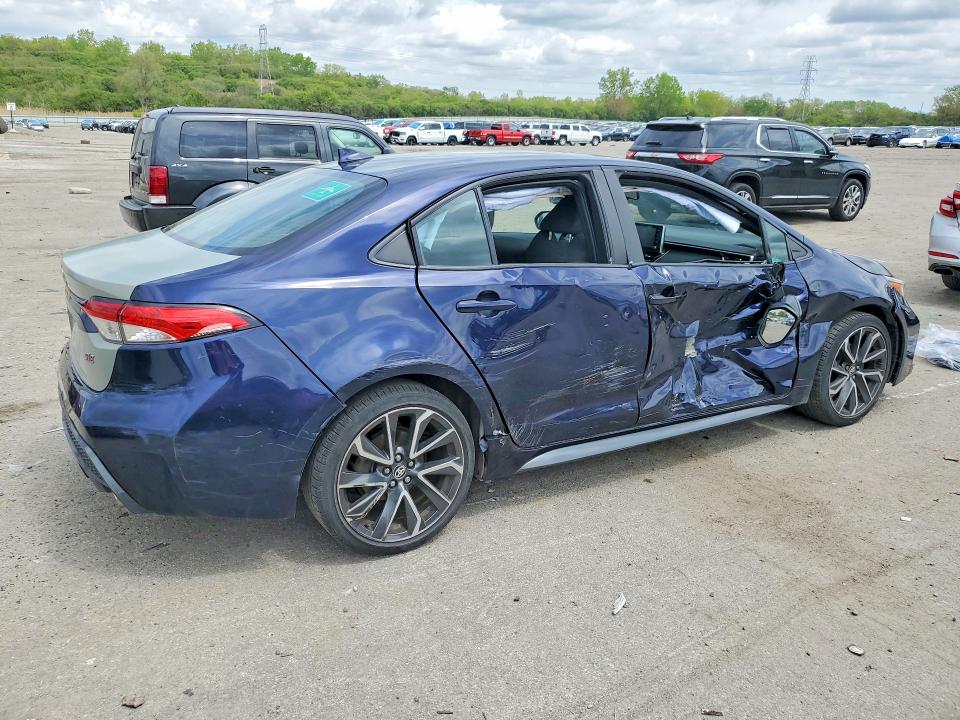 2020 Toyota VIN 5YFS4RCE0LP007498 COPART salvage auction — SIDE, Il - Salvage Certificate, sold $2,900 on 2026-07-15 (photo 3)