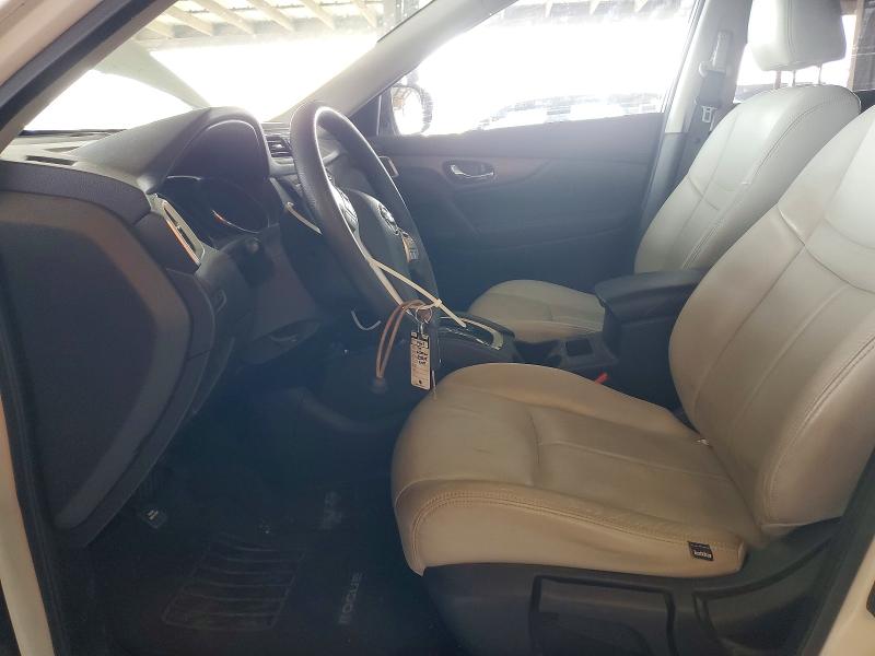 2016 Nissan Rogue VIN JN8AT2MT8GW002456 COPART salvage auction — FRONT END, Ca - Salvage Certificate, sold $2,750 on 2026-07-02 (photo 7)