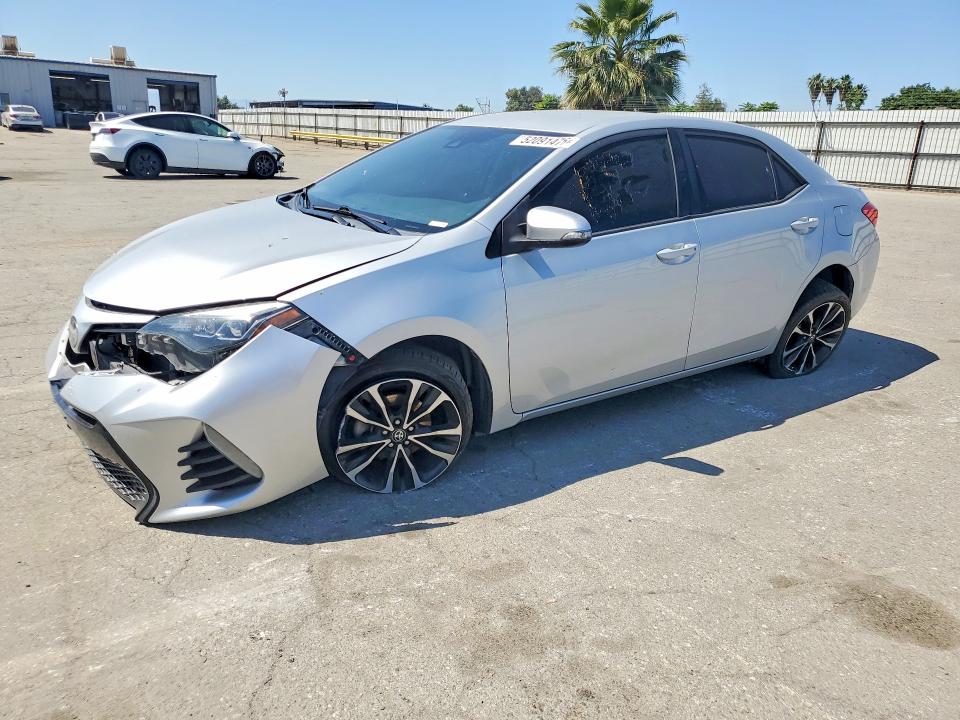 2019 Toyota Corolla VIN 5YFBURHE7KP919102 COPART salvage auction — FRONT END, Ca - Salvage Certificate, sold $3,500 on 2026-07-10 (photo 1)