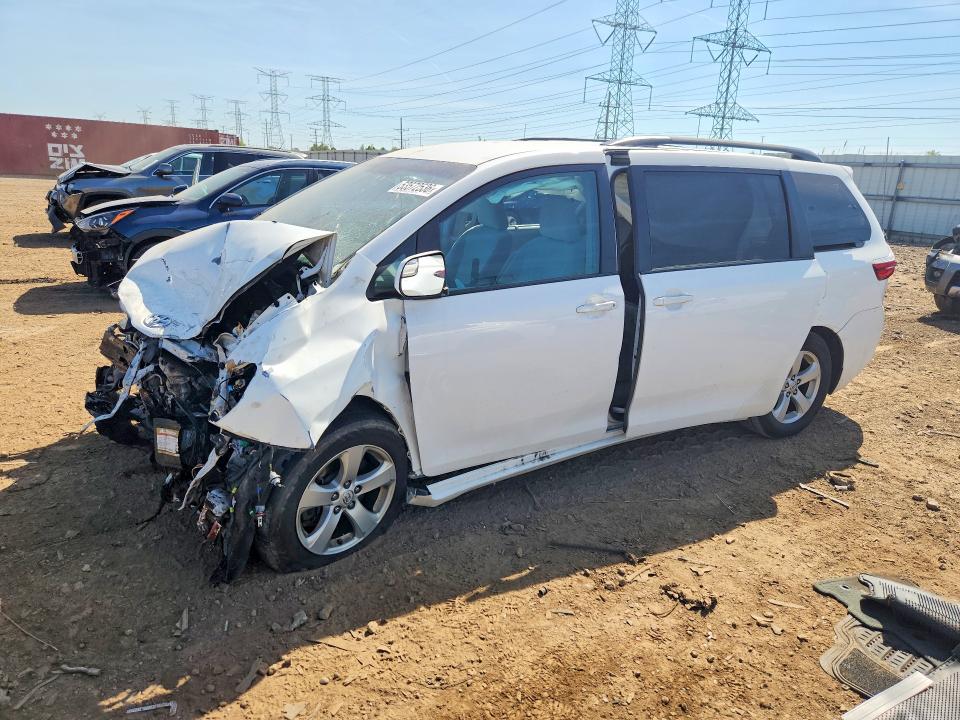 2017 Toyota VIN 5TDKZ3DC2HS846420 COPART salvage auction — FRONT END, Il - Salvage Certificate, sold $1,050 on 2026-07-16 (photo 1)