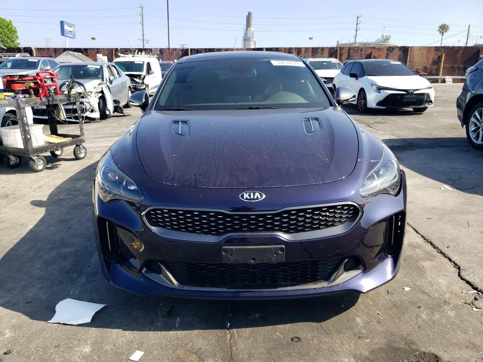 2020 Kia Stinger VIN KNAE35LCXL6084973 COPART salvage auction — REAR END, Ca - Salvage Certificate, sold $8,100 on 2026-07-31 (photo 5)