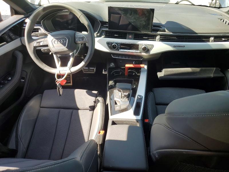 2024 Audi A5 VIN WAUEACF54RA020778 COPART salvage auction — REAR END, WA - BILL OF SALE, sold $14,800 on 2026-08-17 (photo 8)
