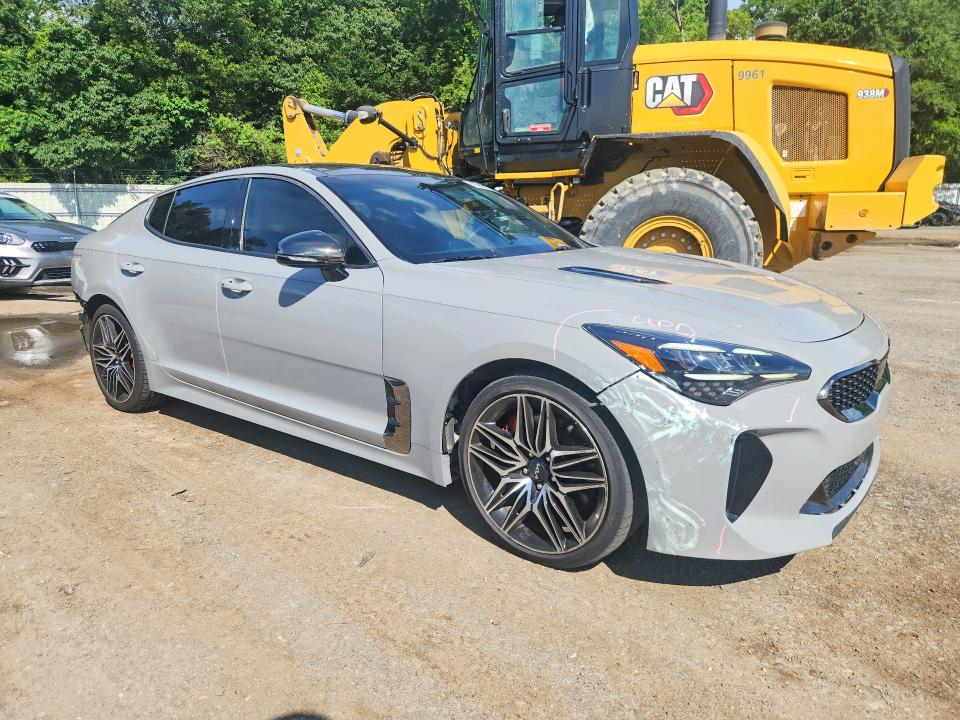2022 Kia Stinger VIN KNAE45LC0N6119939 COPART salvage auction — FRONT END, La - Cert Of Title-Salvage, sold $1,800 on 2026-07-30 (photo 4)