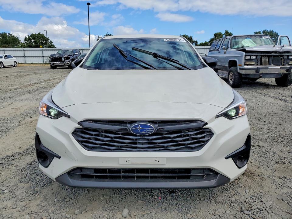 2025 Subaru Impreza VIN JF1GUABC5S8271548 COPART salvage auction — SIDE, Salvage Title, sold $6,500 on 2026-07-09 (photo 5)