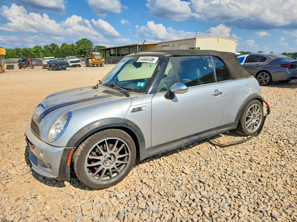 2006 Mini Cooper VIN WMWRH33516TF86563 COPART salvage auction — REAR END, Al - Cert Of Title-Salvage Title, sold $300 on 2026-07-15 (photo 1)